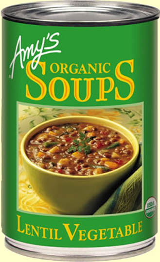 Amy's Lentil Vegetable organic soup