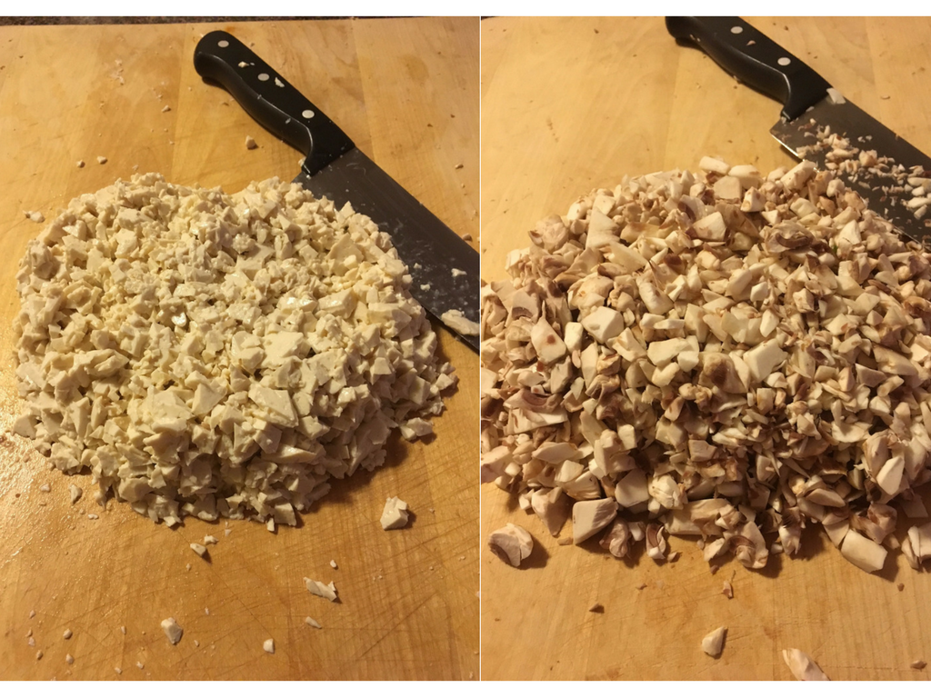 chopped-tofu-mushrooms