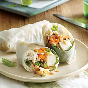 basil-summer-rolls